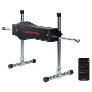 Lovense App-Controlled Double Sided Thrusting Sex Machine