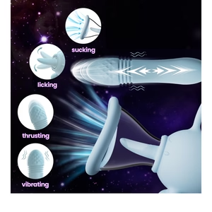 Eros Cutie Squid 4 in 1 Multi function licking, sucking and thrusting vibrator