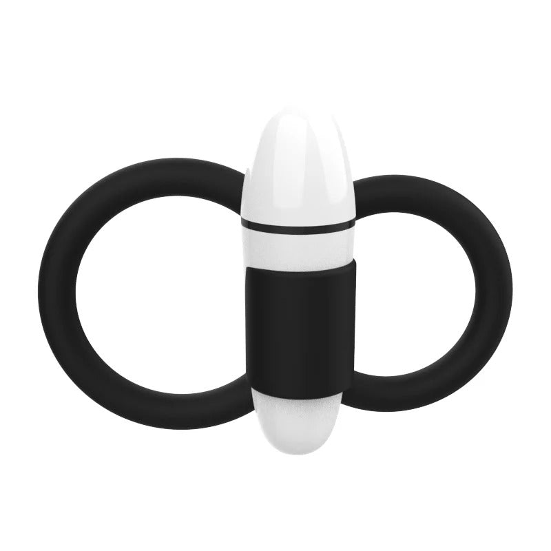 Eros Cock & ball Ring with Bullet Vibrator Silicone
