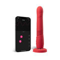 Lovense Gravity Bluetooth app-controlled thrusting & vibrating dildo