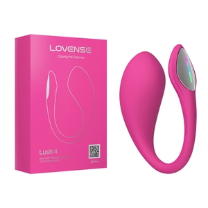 Lovense Lush 4 blue tooth app-controlled wearable egg vibrator