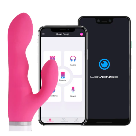 Lovense Nora app-controlled rabbit vibrator with dual stimulation