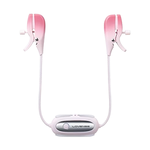 Lovense Gemini app-controlled vibrating nipple clamps