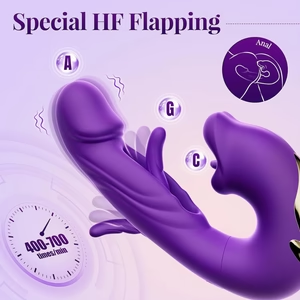 Eros Muncher Dual Vibrator with Flapping and Licking Stimulation