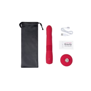 Lovense Gravity Bluetooth app-controlled thrusting & vibrating dildo