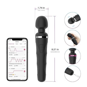 Lovense Domi 2 blue tooth app controlled mini wand vibrator