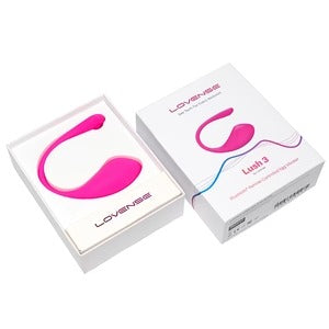 Lovense Lush 3 app controlled wearable egg vibrator