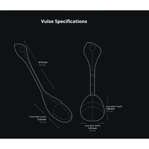 Lovense Vulse app-controlled thrusting egg vibrator