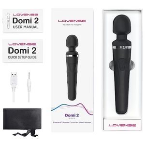 Lovense Domi 2 blue tooth app controlled mini wand vibrator