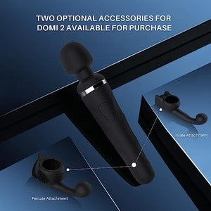Lovense Domi 2 blue tooth app controlled mini wand vibrator