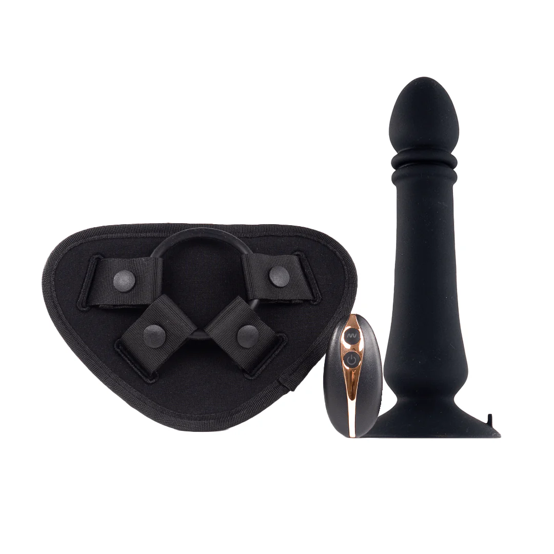 Eros Selene Strap-On Harness Remote Controlled Vibration