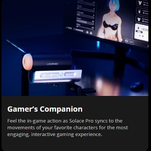 Lovense Solace Pro AI-Powered Thrusting Masturbator