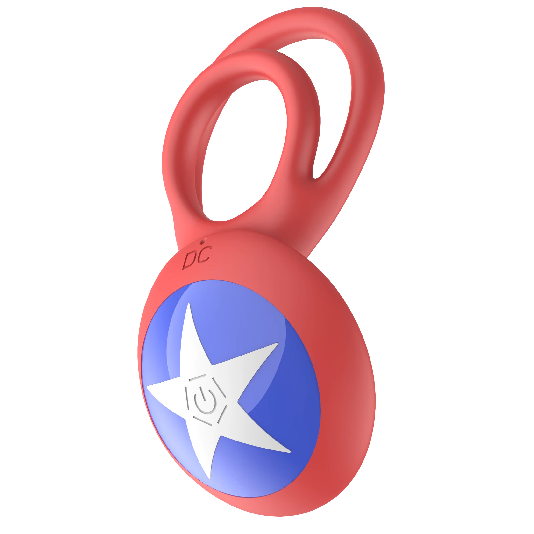 Eros Americum Vibrating Silicone Cock Ring rechargeable