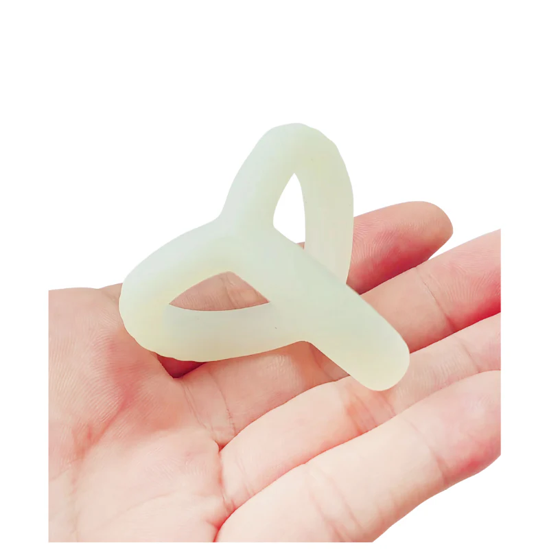 Eros Silicone Glow-in-the-Dark Triad Cock Ring